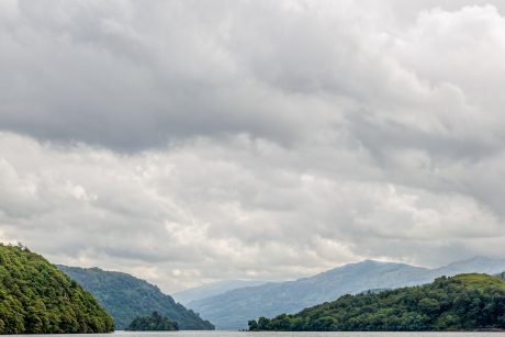 Ciel couvert sur le Loch Lomond