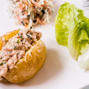 Jacket Potatoes et salade