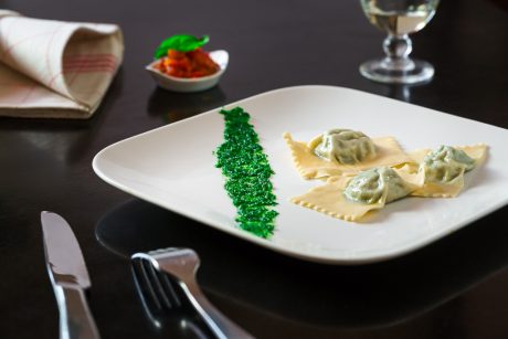 Raviolis ricotta blette